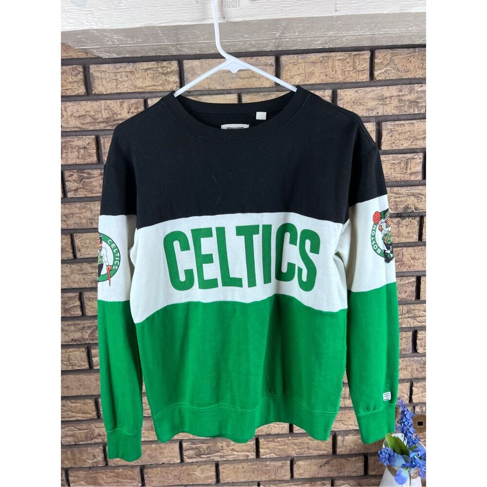 Tailgate NBA Boston Geltics Long Sleeve Sweater XS Boston Mens Multicolor Pullov